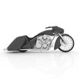 10.jpg Bagger Chopper Motorcycle for 3D Print