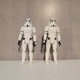 Star Wars .stl STORMTROOPER .3D figure d'action .OBJ style Kenner.