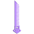 V2_Comb_Blade.stl Butterfly Comb (Fun, Functional, Aggressive)