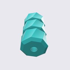 bottom-view.jpg STL file shift knob・3D print model to download