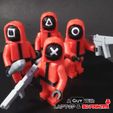 5.jpg Free STL file Mini Figurine Guard 5cm・3D printing design to download