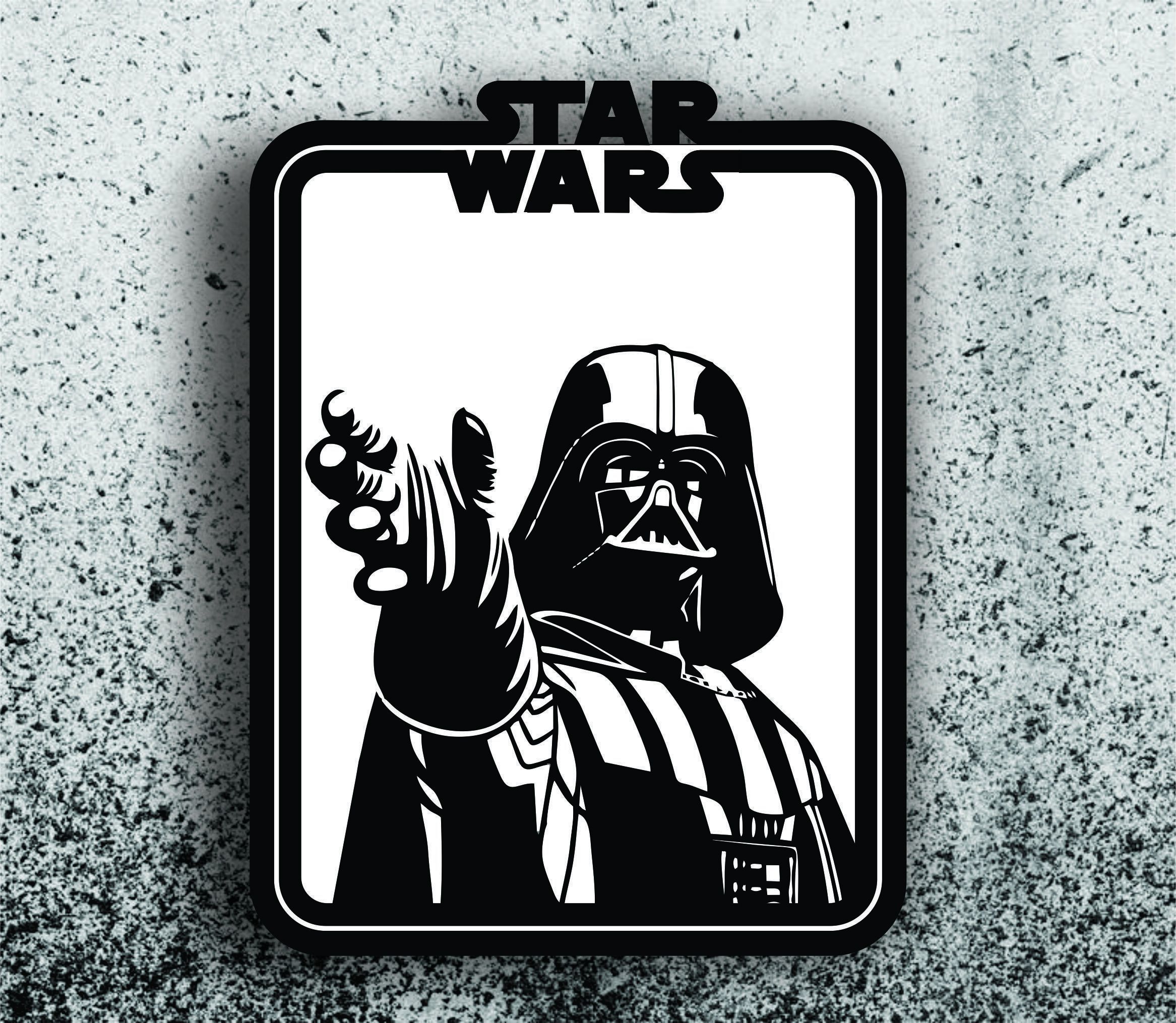 Darth Vader.jpg Télécharger le fichier Lot de 10 cadres Star Wars • Objet imprimable en 3D, 3dokinfo