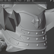 スクリーンショット-2023-11-15-093127.png Byakuya Makai Knight Dan fully wearable cosplay helmet 3D printable STL file