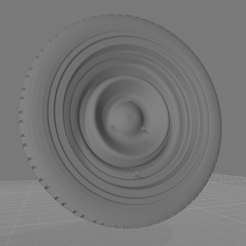 c1.png Fichier STL DA3D citroen 2cv 3cv rallye jante roue・Design imprimable en 3D à télécharger