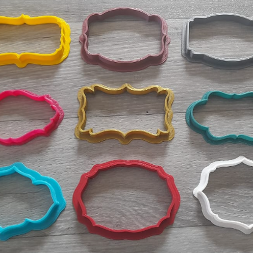 Cookie Cutter Pack x9 3D model