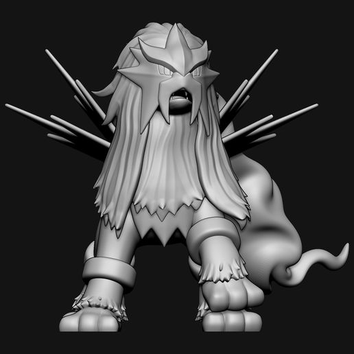 entei-cults-3.jpg Pokemon - Entei with 2 poses