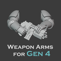 00.png Fichier 3D Gen 4 Bolt-thrower & Gladius Arms set (Ver.1 Update)・Idée pour impression 3D à télécharger