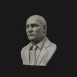 06.jpg 3D Sculpture of Vladimir Putin 3D printable model