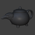 Screenshot-2026-04-04-174640.png Gothic Crow Teapot with Lid