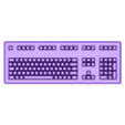 clavier 2.stl Keyboard (scale 1/35)