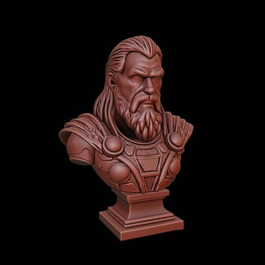 👤 Thor Bust・ 3D file for 3D printing・Cults