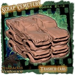 1.jpg 3D file Trashed cars・Model to download and 3D print