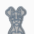 bagabundo.png Lady and the tramp cookie cutter pack