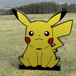picachu_pokemon_2023-May-26_08-52-16AM-000_CustomizedView2541913647.png 3MF-Datei picachu pokemon (LIGHT) MULTICOLOR/ SINGLE EXTRUDER・3D-druckbares Modell zum Herunterladen