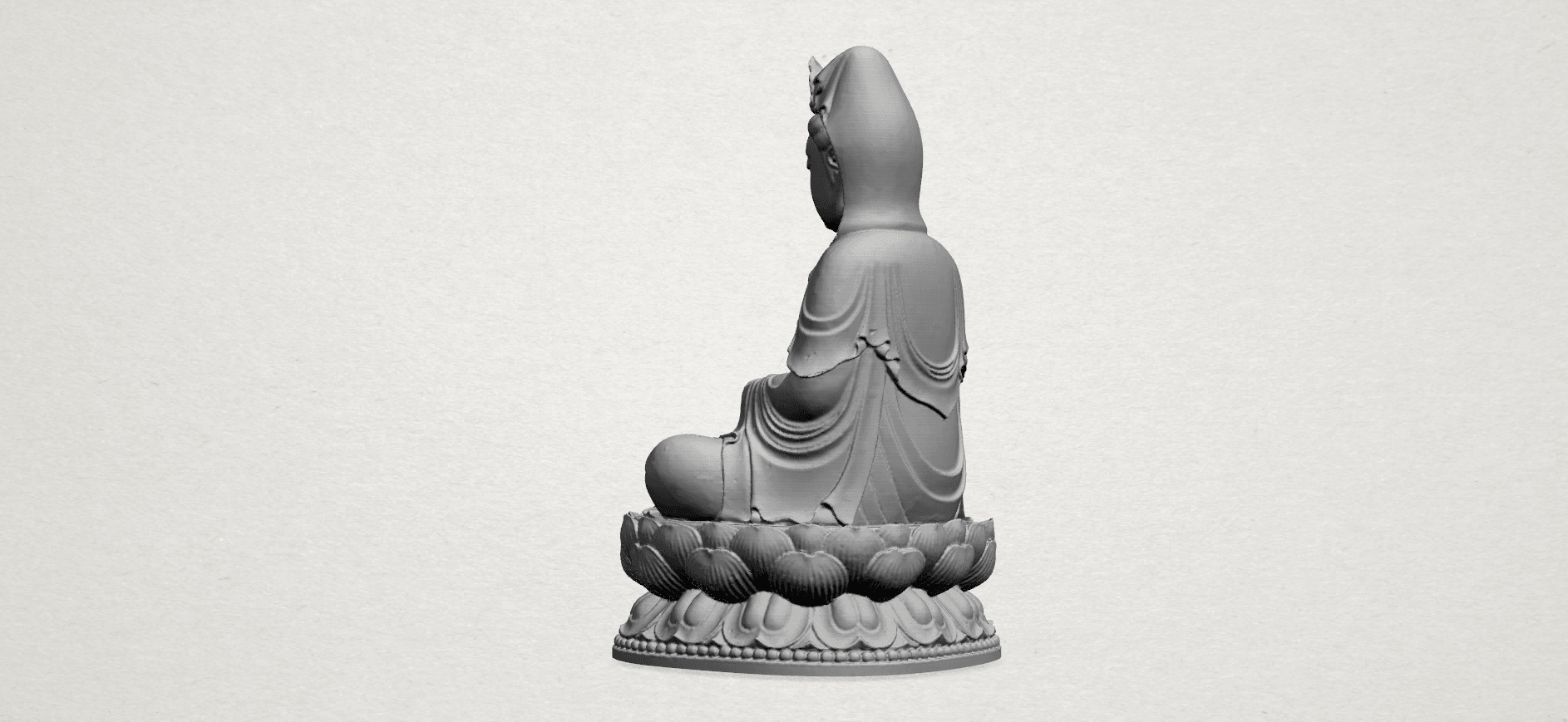 Bodhisattva Buddha - A03.png Download free file Avalokitesvara Bodhisattva 01 • Model to 3D print, GeorgesNikkei