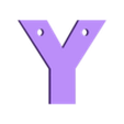 Y.stl Name Sign