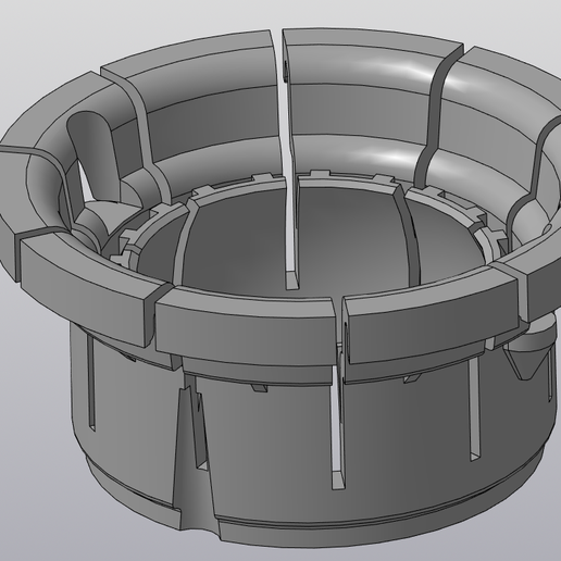 The backstage of the gearbox of Land Rover Discovery 3 3D model