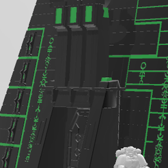 Zigurat_entrance.png Free STL file Necron Entrances - WH40k・3D printer model to download