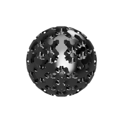Sphere2.png Fichier STL SPHÈRE EN TREILLIS CREUSE 3D MODEL2・Modèle imprimable en 3D à télécharger