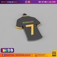 RONALDO-KEYCHAIN3.png CRISTIANO RONALDO KEYCHAIN WITH HIS NUMBER keychains