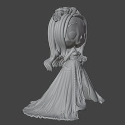 emili3.png Файл STL труп невесты・3D модель для печати скачать