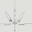 FUSHION-SWORD-006.jpg ESPADA DE FUSHION - CLOUD BUSTER - FINAL FANTASY VII