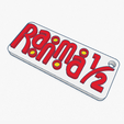 2021-07-04-(5).png Ranma 1/2 LOGO Keychain