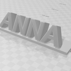 ANNA.jpg Nombre ANNA en relieve