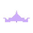 black_roof.stl Bâtiment japonais - style Minecraft