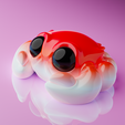 Render_crab_final_3.png Crab flower pot or cute figurine🦀