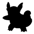 wartortle.png Wartortle wall decal