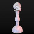 Skull-table2_Wire.png Human Skull Low Poly