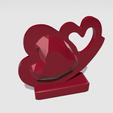 Shapr-Image-2024-04-09-191822.png Double Diamond Hearts statue, love home decor,  Romantic Anniversary Gift, Valentine's Day Gift, engagement gift, proposal, wedding
