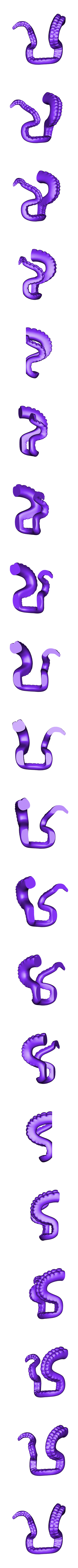 OcotoArm-v3-Final-11mmCase.stl Octopus Stand Version Three