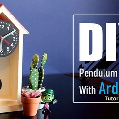 0_Cover_0.jpg Free 3D file DIY - Pendulum Clock・3D printable model to download