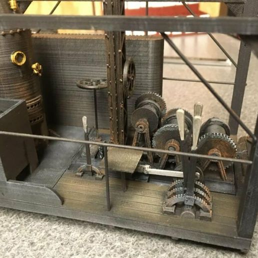 🚕 Ranwood Lumber Open Cab American Log Loader - G Scale・ STL File for ...