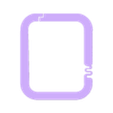 014-square-carabiner-type3.stl Carabiner square shaped