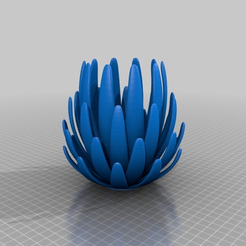 1c7523bb21c9a4be071c4a477d84ad7c.png Free STL file Blossoming lampshade.・3D printable model to download