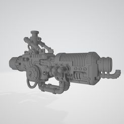 lance_flamme_seul.jpg STL file Mobile fortress flame thrower・3D print model to download