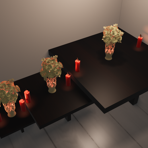 Table 3D model