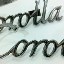 collora-logo70.jpg STL file corolla logo・3D printing model to download