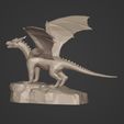 I6.jpg Polygonal Dragon Figurine