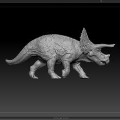 Triceratop03.jpg Файл OBJ Triceratops, Dinosaur・Дизайн для загрузки и 3D-печати
