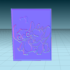 STL file Disney Lilo and Stitch Wall Art Stitch Wall Decor 🎨・3D printer  design to download・Cults
