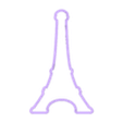 Torre Eiffel S.stl Eiffel Tower Cookie cutter