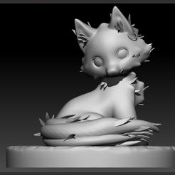 111.png Fichier STL Link mini Wolf - Fan Art・Modèle à télécharger et à imprimer en 3D