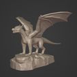 I2.jpg Polygonal Dragon Figurine