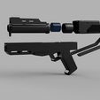 Standard-Exploded.png DC-15S Sidearm Blaster - Republic Commando - 3D Printing Files