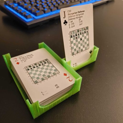 🃏 Card display・Free STL File for 3D printing・Cults