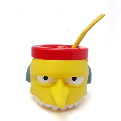 Montgomery Burns mate.png STL-Datei Mate Mr Burns (The Simpsons) kostenlos・3D-Druck-Vorlage zum herunterladen